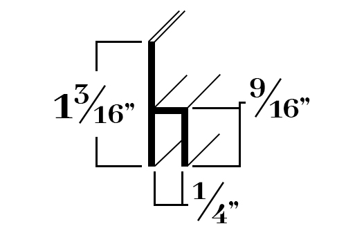 H250; For 1/4 in