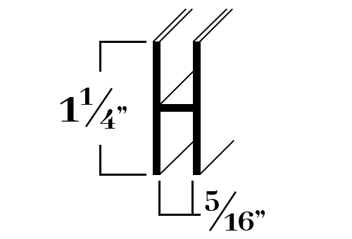 HU313; For 5/16 in