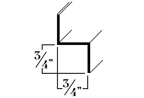 Z21213; For 3/4 in