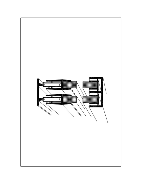 D1148; Flush Mount Lower Track Set