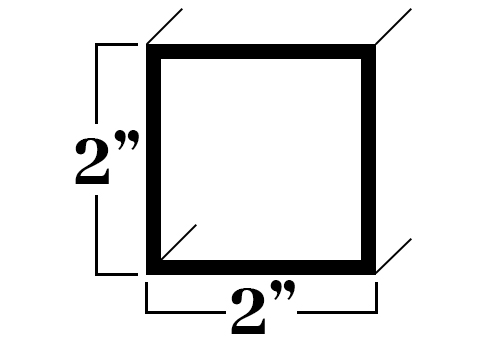 S324; 2x .125 Square Tube