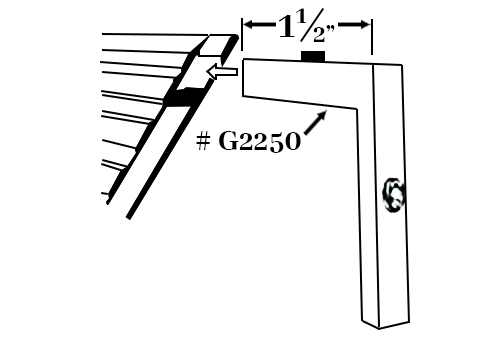 G2250; Corner Alignment Clip